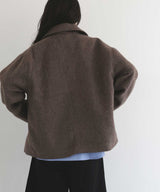 【10月上旬予約商品】シャギーダッフルオーバーコート