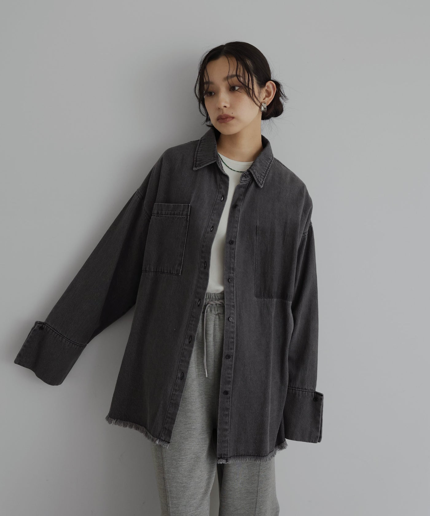 ビックカフスデニムシャツ – hellam
