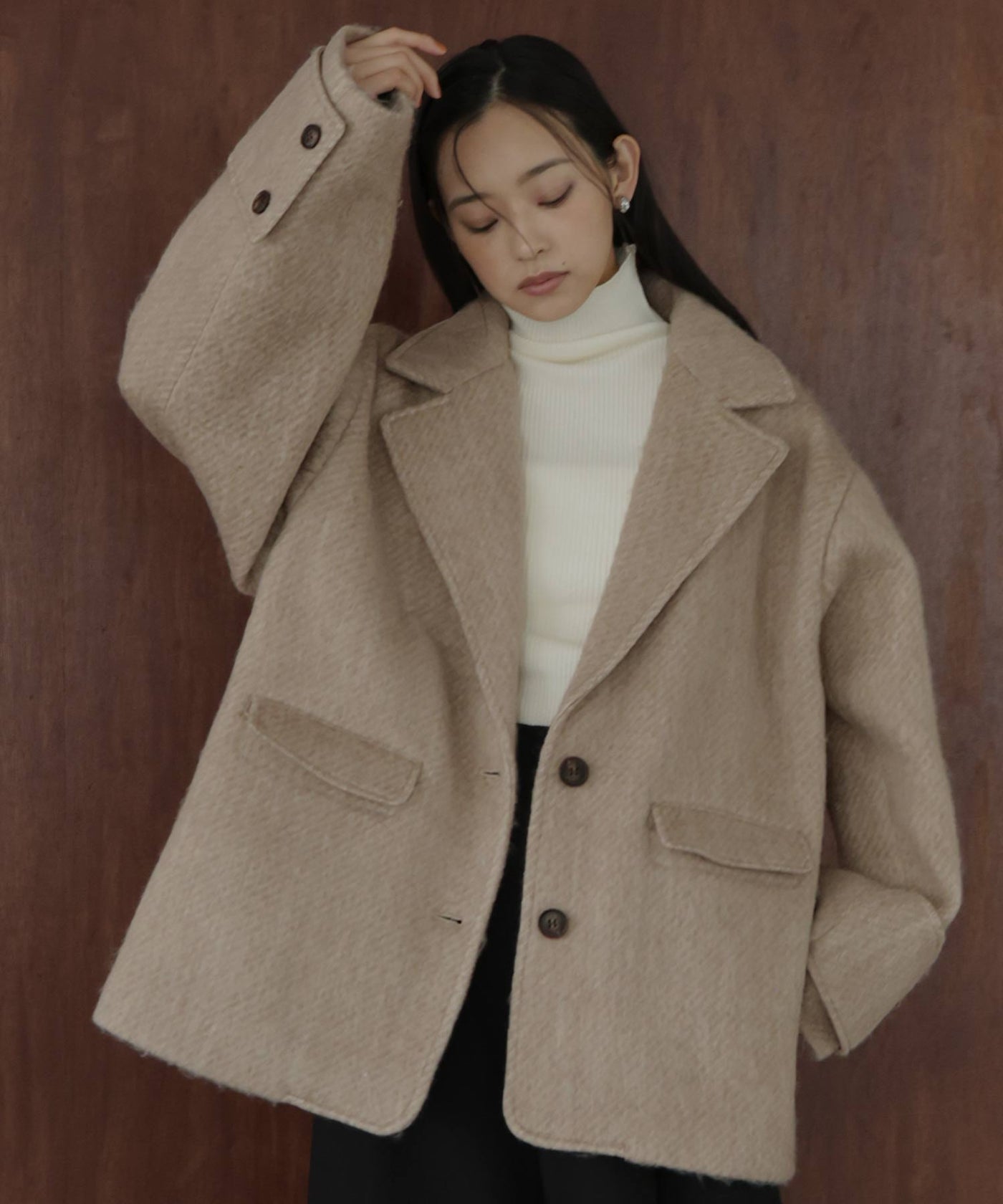 11月上旬お届け入荷】シャギーテーラードコート – hellam