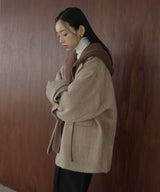 【11月上旬お届け入荷】シャギーテーラードコート