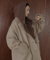 【11月上旬お届け入荷】シャギーテーラードコート