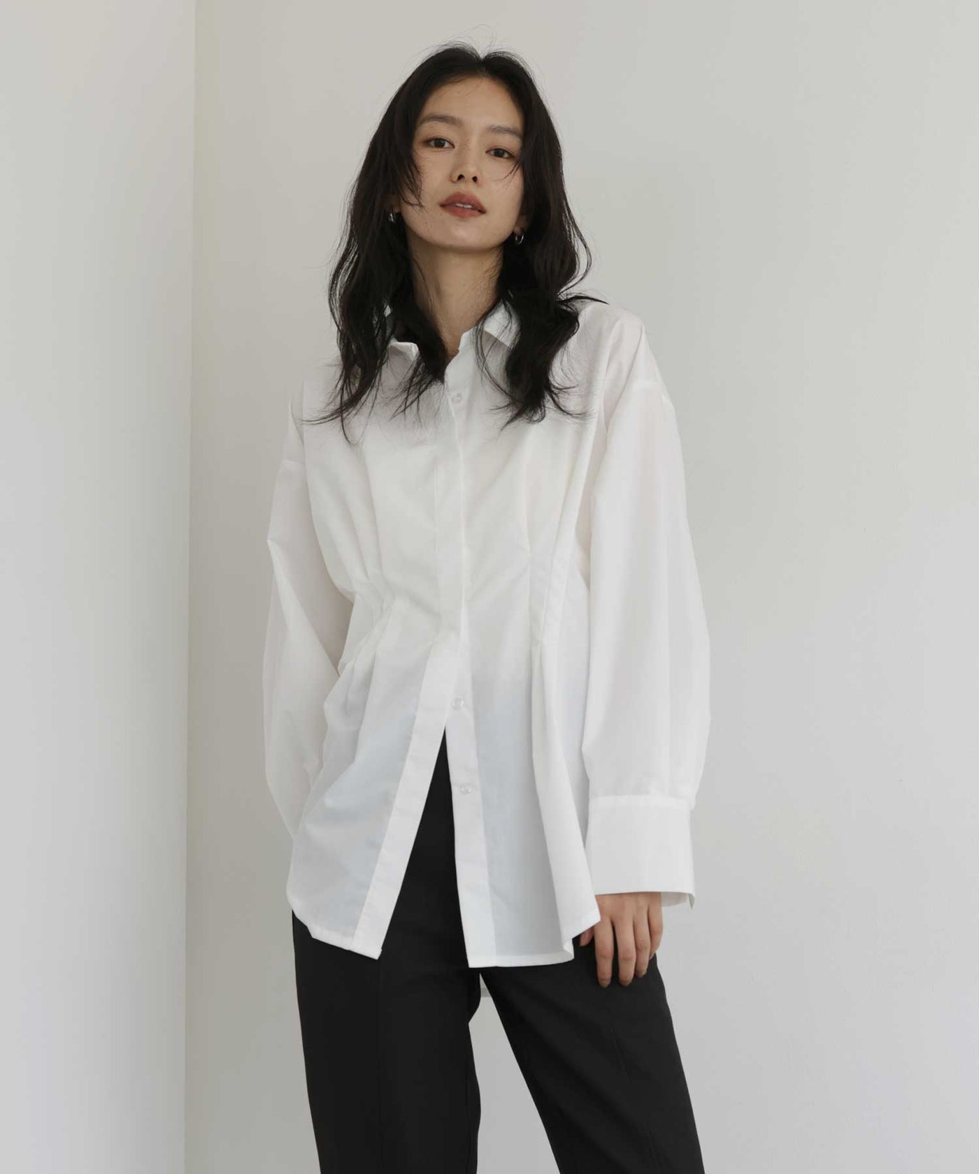 ウエストタックブロードシャツ – 【新品】hellam ウエストタックハーフ 