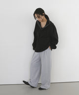 【10月中旬予約商品】フリースハーフボタントップス