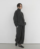 【10月中旬予約商品】フリースハーフボタントップス