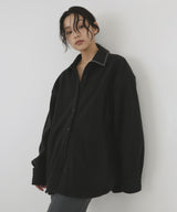 【10月中旬予約商品】フリースパイピングシャツ