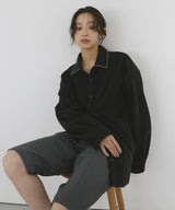 【10月中旬予約商品】フリースパイピングシャツ