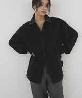 【10月中旬予約商品】フリースパイピングシャツ
