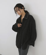 【10月中旬予約商品】フリースパイピングシャツ