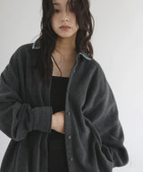 【10月中旬予約商品】フリースパイピングシャツ