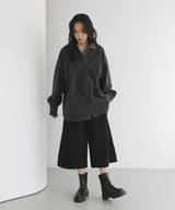 【10月中旬予約商品】フリースパイピングシャツ