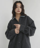 【10月中旬予約商品】フリースパイピングシャツ