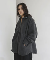 【10月中旬予約商品】フリースパイピングシャツ