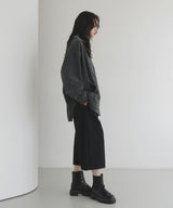 【10月中旬予約商品】フリースパイピングシャツ