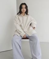 【10月中旬予約商品】フリースパイピングシャツ