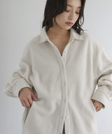 【10月中旬予約商品】フリースパイピングシャツ