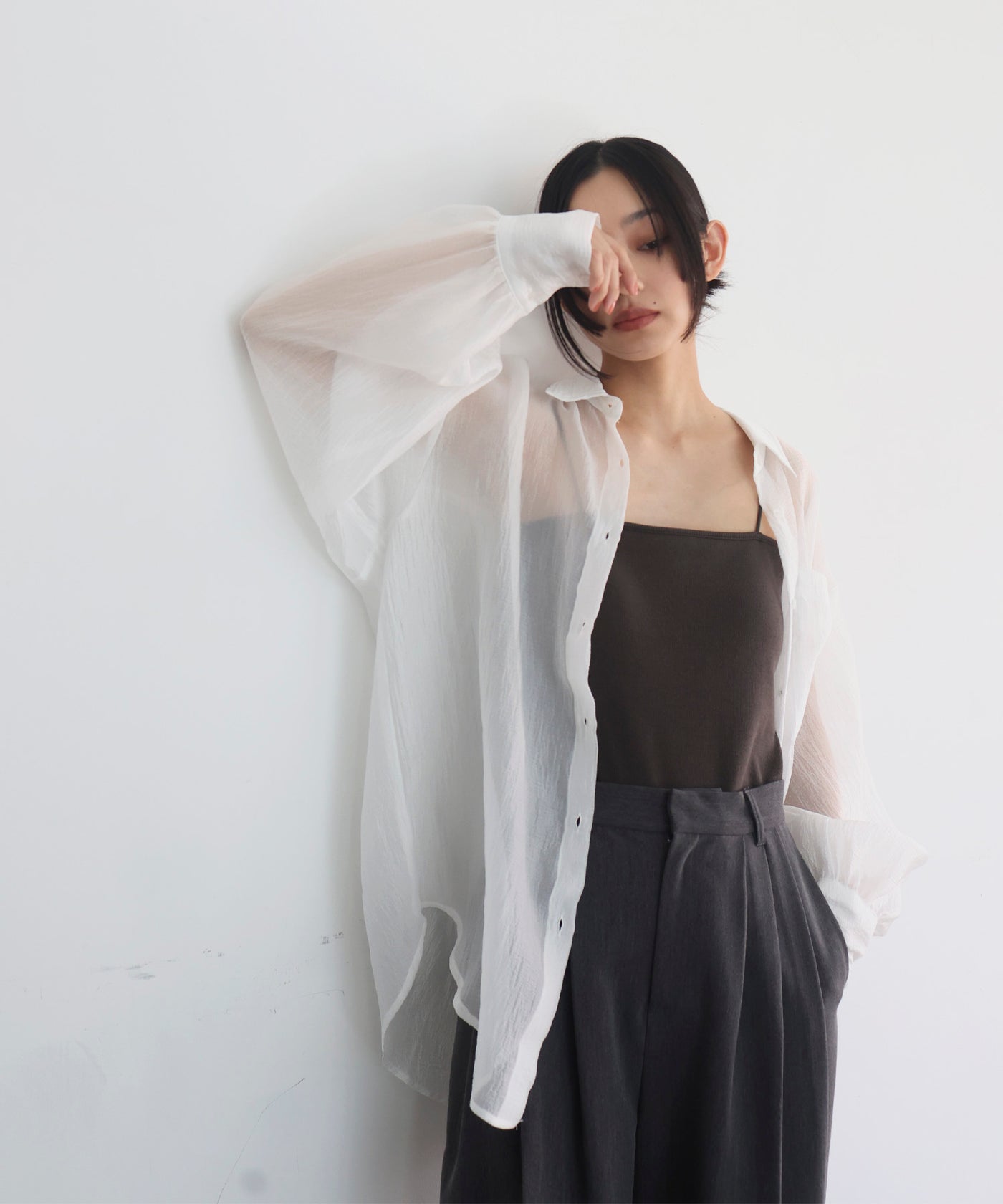 ラメワッシャーシアーシャツ – hellam