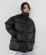 【11月上旬予約商品】チェックカラーチュニック中綿ジャケット
