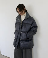 【11月上旬予約商品】チェックカラーチュニック中綿ジャケット