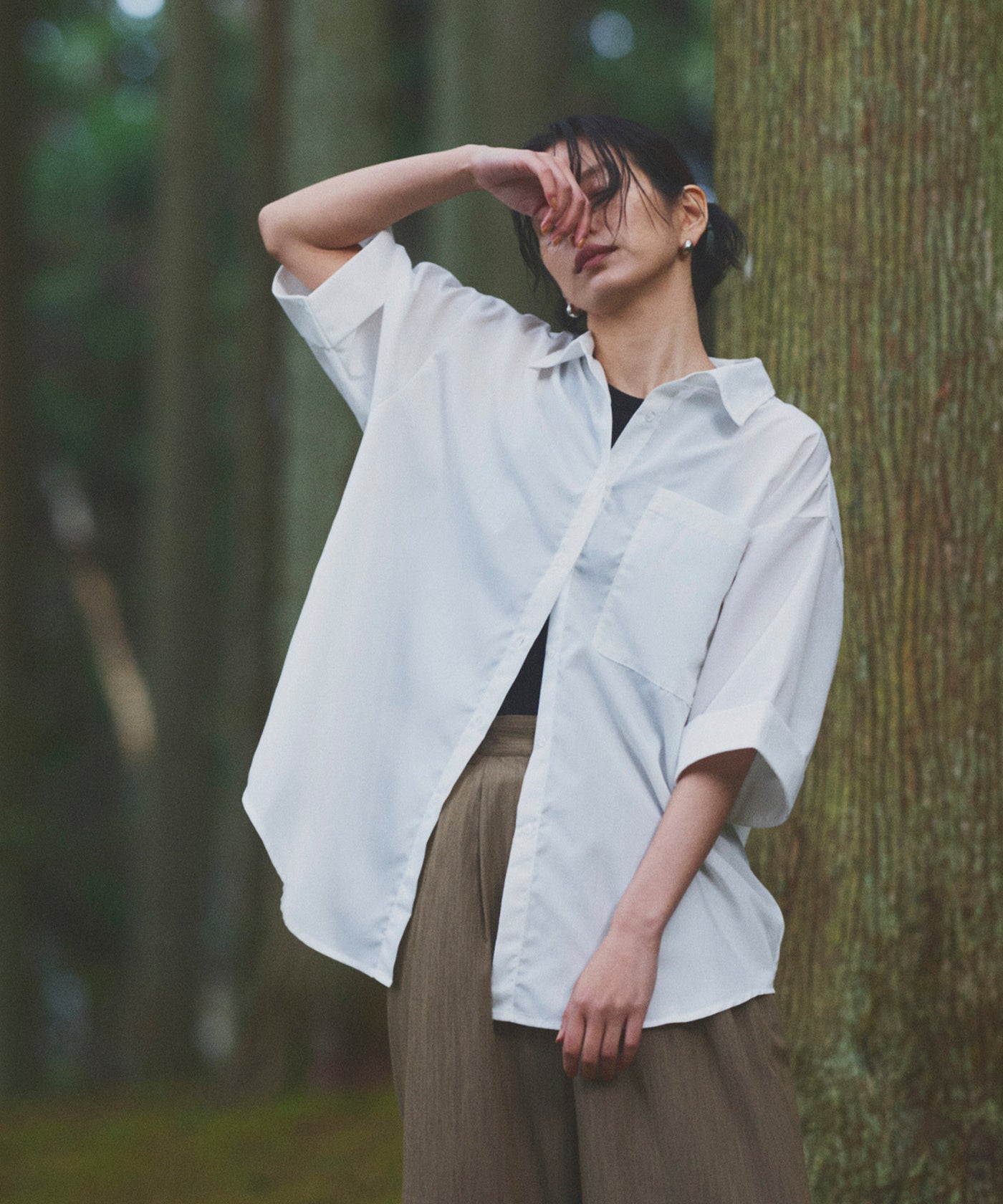 ハーフスリーブオーバーシャツ – hellam