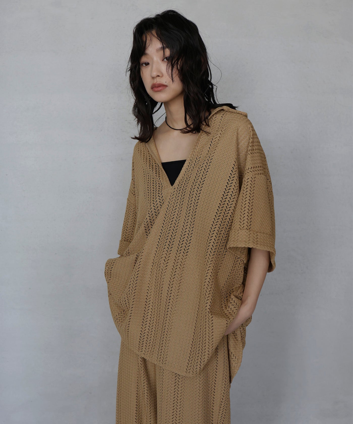 CRAFT LACE オーバーシャツ クロッシェレース オーバーシャツ – hellam