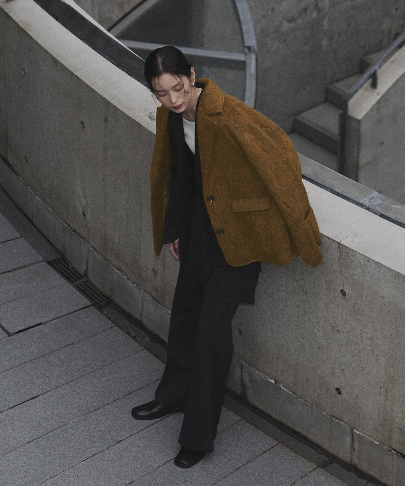 シャギーテーラードコート – hellam