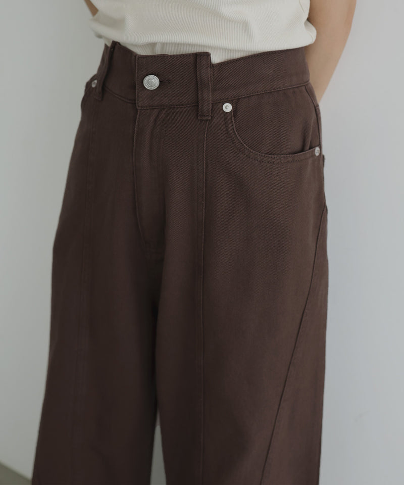 パネルデザインツイルパンツ