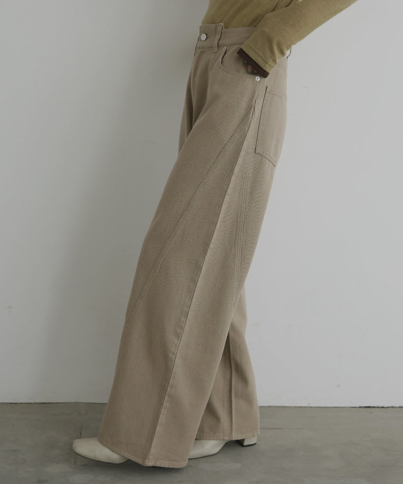パネルデザインツイルパンツ