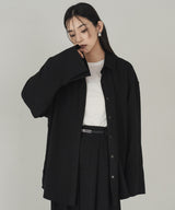 起毛 ビックカフスネップシャツ