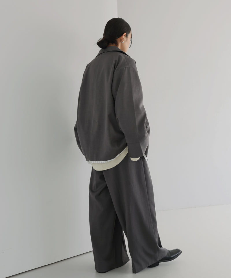 ウエストレザータックパンツ