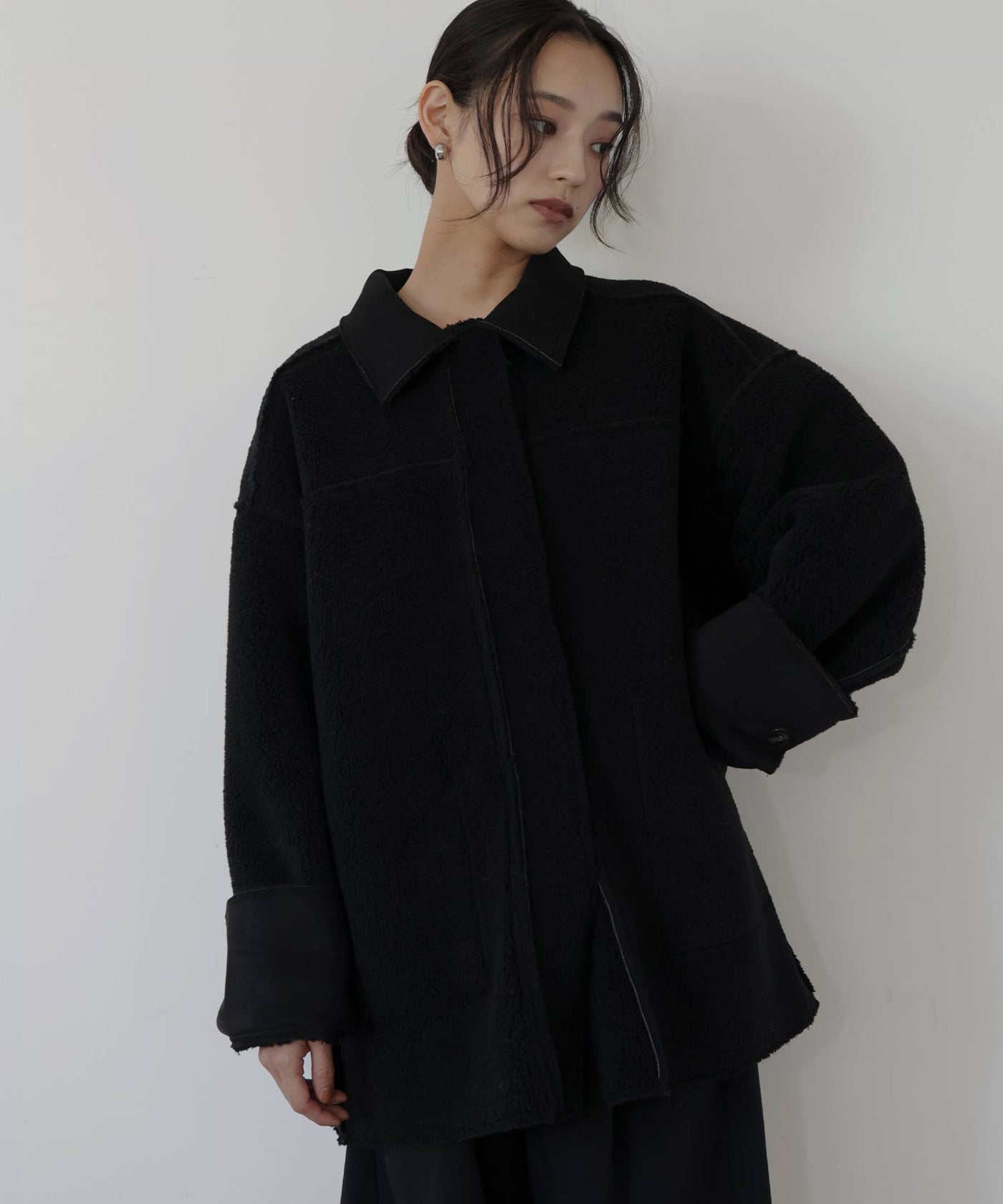 美品✩使用感無し✩リバーシブル✩本物✩ムートンコート✩フード有り✩ファーコート LOWRYS FARM（ローリーズファーム）の「リバーシブルムートン