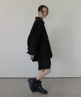 ムートンボアリバーシブルコート