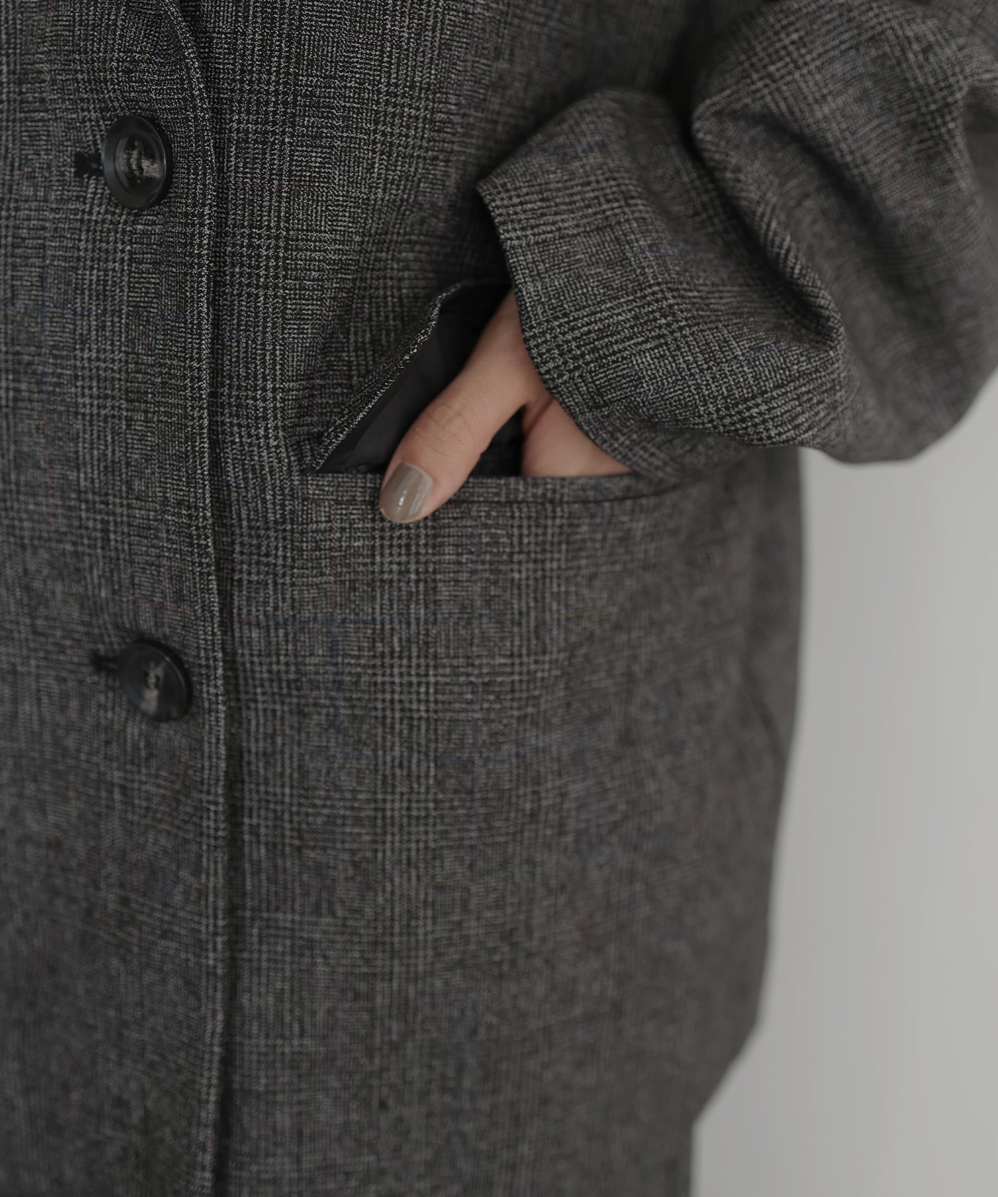 dium.チェックテーラードジャケット 田中日菜着用アイテム】チェックテーラードジャケット – hellam