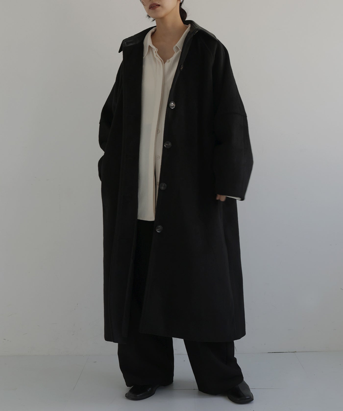 コジャーナ 東京スタイル フード ベルト付き ロングコート ボールド M相当 KOBE LETTUCE ロングコート レディース 低身長 プチレタス 40代