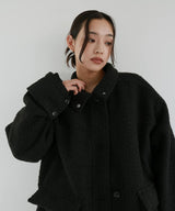 ブークレスタンドカラーコート