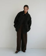 ブークレスタンドカラーコート