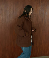 ブークレスタンドカラーコート