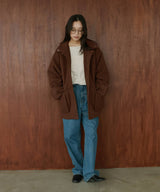 ブークレスタンドカラーコート