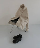 ブークレスタンドカラーコート