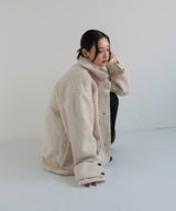 ブークレスタンドカラーコート