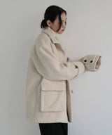 ブークレスタンドカラーコート