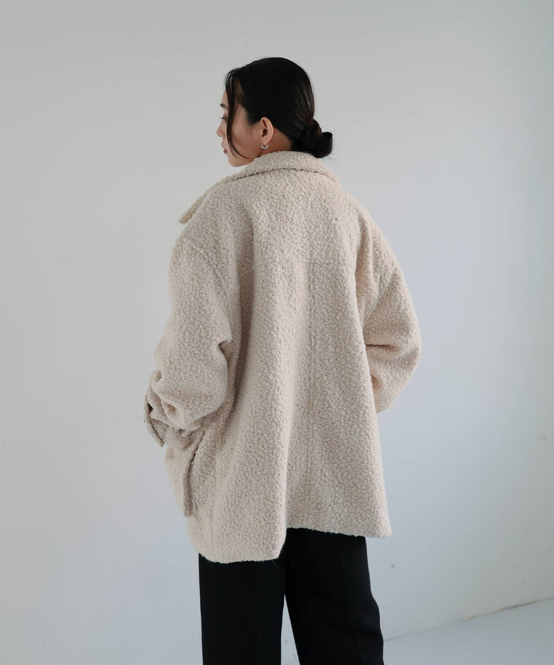 ブークレスタンドカラーコート