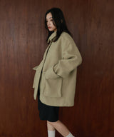 ブークレスタンドカラーコート