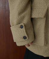 ブークレスタンドカラーコート