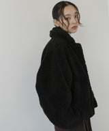 ボアコクーンスリーブジャケット