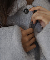 ボアコクーンスリーブジャケット