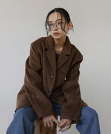 フラワーエンブロイダリーテーラードジャケット