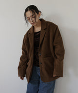 フラワーエンブロイダリーテーラードジャケット