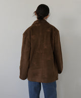 フラワーエンブロイダリーテーラードジャケット