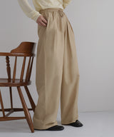 2WAY腰巻きツイルパンツ