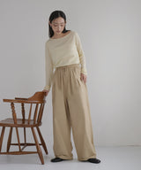 2WAY腰巻きツイルパンツ